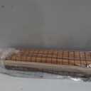 LazBlinds Cordless Blackout Bamboo Roman Shades, 31x64, Penang Teak