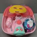Kids Foot Spa & Nail Kit - Kids Spa Day Kit for Girls with Mask Foot Bath and Nail Dryer - Manicures Pedicure Toy Kit Nails Art Salon Girl Stuff - Christmas Birthday Gifts for 6 7 8 9 10-12 Year Old