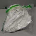 KIDJFGG 1 | 12 | 24 Pack Small Canvas Tote Bags, Mini Tote Bags Bulk for Women, DIY Blank Reusable Cute Sublimation Tote Bag (White)