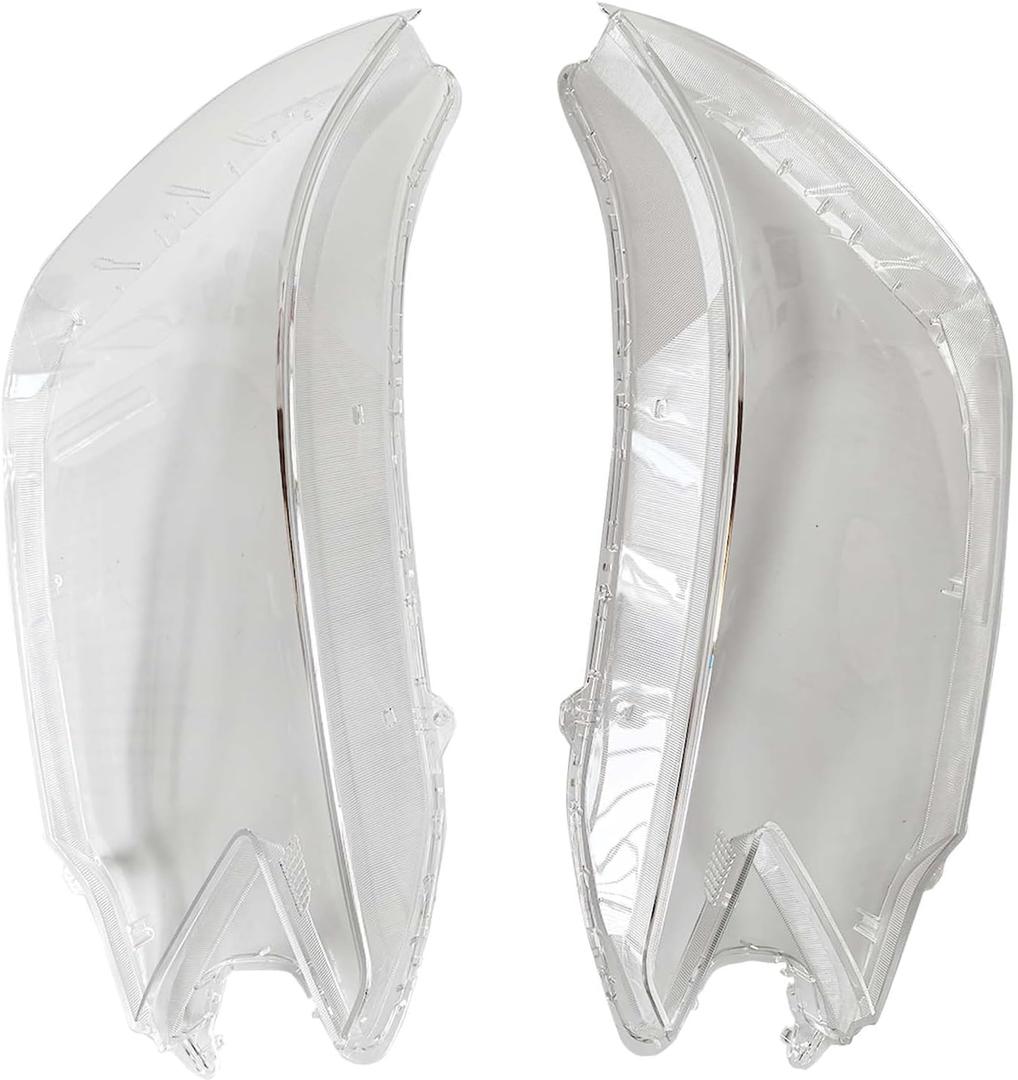 2PCS Headlight Headlamp Lens Cover Right & Left Side Compatible with Honda CRV 2012 2013 2014