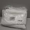 Linen White Curtains 98 Inches Long for Living Room Bedroom Modern Farmhouse Boho Back Tab Pocket Pleated Semi Sheer White Drapes Privacy Light Filtering Curtain 98 Inch Length for Nursery Laundry (52"W x 98"L (Pack of 2))