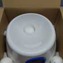 Automatic Dog Ball Launcher, Upgraded Dog Ball Throw Launcher, Adjustable Distance 20-45FT, for Small/Medium Dogs, with 3 2.3-inch ETPU Balls, Indoor and Outdoor Interactive Toys (Blue)