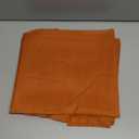 Simplebrand Orange Sheer Curtains 84 Inches Long, Light Filtering Rod Pocket Solid Color Window Sheer Curtain Panels, Elegant Curtains & Drapes for Living Room, Bedroom 2 Panels (42" W x 84" L)