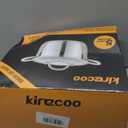 Kirecoo Stainless Steel Stock Pot - 8 Quart Heavy Duty Induction Cooking Pot with Visible Lid for Pasta, Soup, Spaghetti, Nonstick Thick Bottom Big Stockpot, Deep Cookware for Canning, Boiling, Simmer