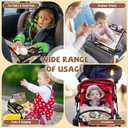 Kids Travel Tray for Airplane - Toddler Car Seat Table Tray, Road Trip Essentials for Boys & Girls, Carseat Lap Desk for Kids Road Trip Activities, Cute Kitten