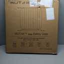 Baby Gate for Stairs, Baby Safety Essentials, Auto Close Gate for Doorways, Easy Install Pressure Mounted Dog Gate Indoor, Pet Gates for Dogs, White (29-43"W30"H, Basic Model)