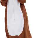 vavalad Adult Onesie Pajamas Halloween Costume Cosplay Onesie Women Men (Large)