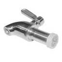 Beverage Dispenser Replacement Spigot, SUS304 Stainless Steel Spigot for Water Dispenser, Lead-Free Drinking Bucket Spigot, Water Cooler Spigot Replacement 