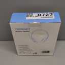 TECKNET Wireless Headset with Mic for Work, V6.0 Bluetooth Headset with AI Noise-Cancelling Microphone & USB-A Dongle, 50H Playtime & Mute, On-Ear Headphones for PC, Laptop, Phone, Office & Trucker