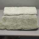 Arotive Microfiber Bathroom Rugs, Shaggy Soft and Absorbent Bath Rug, Non-Slip, Thick Plush Machine Washable Dry Bath Mats for Bathroom, Tub and Shower, 59x24, Sage Green