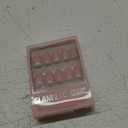 Glamnetic Press On Nails - Bubble Gum Glaze | Short Almond Pink French Tip Nails with a Glaze Finish | 15 Sizes - 30 Nail Kit with Glue
