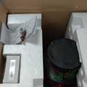 MOMENTS IN TIME Snowman with Animated Christmas Village Scene LED Lighted Musical Holiday Decoration with Moving Train Adapter Included 18.7 Tall Festive Home Decoration