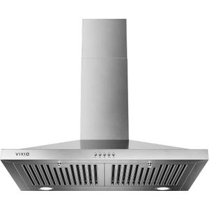 VIKIO HOME 30 inch Wall Mount Range Hood 580 CFM, Ducted or Ductless