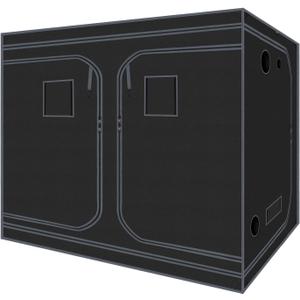 Grow Tent, 120"x60"x78" Hydroponic Mylar Grow Tent Reflective Garden Growing Dark Room with Observation Window, Removable Floor Tray for Indoor Plant Growing 10x5