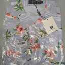 SSLR Pack Hawaiian Shirt for Men Flamingo Short Sleeve Casual Button Down Shirts Summer Beach Shirt (Gray, L)