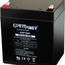 ExpertPower EXP1245-12V 4.5Ah Rechargeable SLA Battery for Security System, UPS, Garage Door Opener Replacement, Fire Alarm Batteries, Sealed Lead Acid, 12V Battery Backup