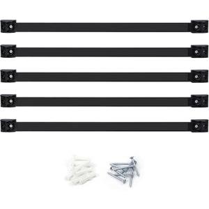 DGSL Magnetic Tool Holder Strip 5 Pack, 18 In Heavy Duty Tool Organizer Magnetic Strip, Tool Magnet Bar For Garage Tool Organization