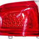 Tail Light for 2015-2023 300 Chrome Bezel 68400290AA Right CH2801213,  1Pc