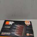 K&N High-Flow Original Lifetime Engine Air Filter: Increase Performance, Premium, Washable: Compatible with 2007-2024 FORD/LINCOLN: Expedition, F150, F250, F350, F450, F550, F560, Navigator, 33-2385