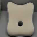 Memory Cotton Butt Cushion, Multifunctional Modern Waving Buttocks Pillow for Sleeping Resting Elevating Legs Low Back Pain Cushion Hip Shaping Ergonomic for Office Desk (Green)