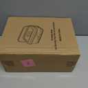 Divided Chilled Serving Tray for Parties,Ice Chilled Party Platter,Ice Serving Bowl with Lid and Handle,Charcuterie Serving Board,Cold Dish Dip for Fruit Seafood Vegetable Shrimp Cocktail Appetizer... (Pink)