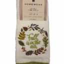 Homewear Embroidered Hand Towels - Fall Is in the Air, 2 Pack