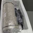 23.75" Retro Farmhouse Black Table Lamp for Living Room Bedroom Nightstand Set of 2 Touch Control Bedside Nightlight Vintage Modern Lamp with USB C+A Ports and 2 Light Sources