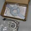 Upgraded W10324651 Hub with TB123A Spanner Wrench Replacement for Whirlpool Washer Drive Hub, W10324651-ba All-metal Drum Mounting Hub Replace W10528947 W10396887, for WTW5000DW3 WTW5000DW2 MVWX655DW1