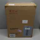 23.75" Retro Farmhouse Black Table Lamp for Living Room Bedroom Nightstand Set of 2 Touch Control Bedside Nightlight Vintage Modern Lamp with USB C+A Ports and 2 Light Sources