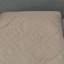 Ameritex Couch Sofa Slipcover 100% Waterproof Nonslip Quilted Furniture Protector for Dogs, Children, Pets, Machine Washable (Beige, 68")