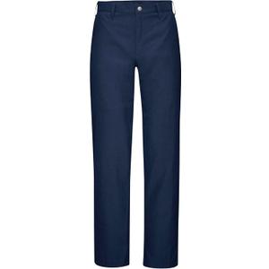 Bulwark Flame Resistant 6 Oz Nomex IIIA Mens Work Pant with Button Closure (32W x 30L, Navy)