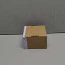 COSIDEA 6pcs Empty gradient Red Square 30ml / 1oz Glass dropper bottle for Serum essence oil bottles container packing