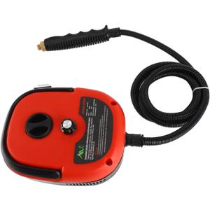 ZJchao Steam Cleaner, 2500W Portable High Temperature Pressurized Steam Cleaning Machine Handheld Steam Cleaner Steam Cleaner for Home with Brush Heads for Kitchen Furniture Bathroom (Red)
