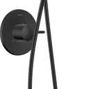 Delta Faucet Albion 14 Series Single-Handle Shower Faucet, Black Shower Trim Kit with 4-Setting In2ition 2-in-1 Dual Hand Held Shower Head with Hose, Matte Black T142855-BL-I (Valve Not Included)