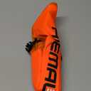 Swim Buoy for Open Water with Dry Bag 15L - Fully Waterproof Swim Bubble - Be Safe with Higher Visibility, Toughened Nylon and Rest Handle Swimming Buoy - Open Water Buoy for All Season Swimmers (Orange)