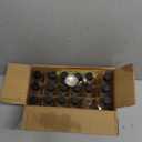 18 Pack, 2 oz Small Clear Glass Bottles w/ Lid & 4 Stainless Steel Funnels - 60ml Boston Sample Bottles - Mini Travel Essential or Decorative Bottles for Potion, Juice, Wellness, Ginger Shots, Whiskey