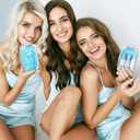 Honeydak 6 Pcs Last Toast on The Coast Bachelorette 6.7 x 3.7 x 1.8 Inches Mini Suitcase Party Favor Travel Gift Box Favor Luggage Storage Box for Bridal Wedding Beach Party Decor for Girls Women