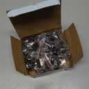 Urban Deco 16PK Table Number Holders Place Card Holders 1.7 Inch Table Card Holders Steel Card Holders for Photos, Food Signs, Memo Notes, Weddings, Restaurants, Birthdays(Nickel Black)