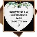 Mom Gifts - Mom Gifts for Christmas, Birthday - Christmas Ornament for Mother - Ceramic Ornament