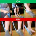 RMS Sock Aid Kit - Easy On Easy Off Device for Putting On Socks and Removing Socks or Stockings for Men and Women with Limited Mobility (Blue)