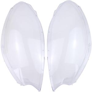 2Pcs Front Driver and Passenger Side Headlight Lens Cover for Porsche Macan 2014-2018