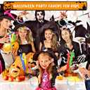 400 PCS Halloween Mini Bubble Wands, Halloween Party Favors for Kids, Bubble Wand Bulk for Goodie Bag Stuffers, Trick or Treat, Halloween School Classroom Prizes Gifts for Boys Girls(10 Colors)
