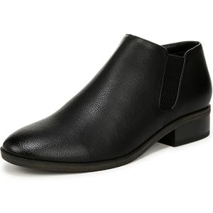 Naturalizer SOUL Womens Respect Casual Shootie Short Ankle Bootie Black 8 M
