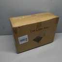 Prodigen Stainless Steel Cat Litter Box with Lid High Wall Sides Enclosure, Non-Sticky, Anti-Leakage, Easy Cleaning, with Cat Mat & Metal Scoop, 19.6" L x 14" W x 12" H