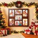 Picture Frame Collage 5x7 Photos Display - 7 Openings Wall Decor