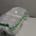 Pull Out Fridge Organizer Drawer, Stackable Refrigerator Storage Bins with Drain Tray and Lid, Clear Fruit and Vegetable Storage Containers Box, for Kitchen Freezer, 2-Pack