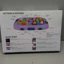 Whack Game Mole, Toys for 3+ Year Old, Birthday Gifts for 3 4 5 6 Year old Boys, Boys Toys Age 3, Toddler Gifts,2 Player Game Toy, Larger 11*15in Whack Toy with 5 Modes, 9 Speeds, 54 Levels and Light & Sounds (Purple)