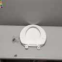 Bemis 170 Durable Plastic Toilet Seat, Elongated, White