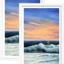 LUCKYLIFE 12x18 Poster Frame White Set of 2, Display Pictures 11x17 with Mat or 12x18 without Mat, Wall Mount