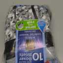 Hanes Boys' Underwear, Boxer Briefs for Boys and Toddlers, Soft Cotton, 7 and 10 Packs (Medium, Multicolor)